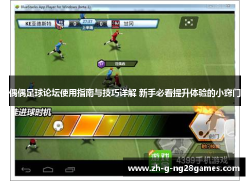 偶偶足球论坛使用指南与技巧详解 新手必看提升体验的小窍门